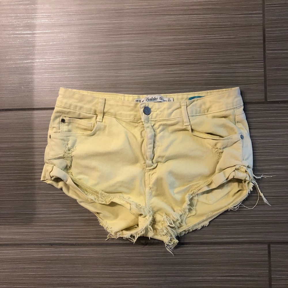 Zara Cut Off Denim Shorts